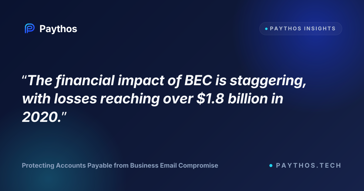 Protecting Accounts Payable from Business Email Compromise