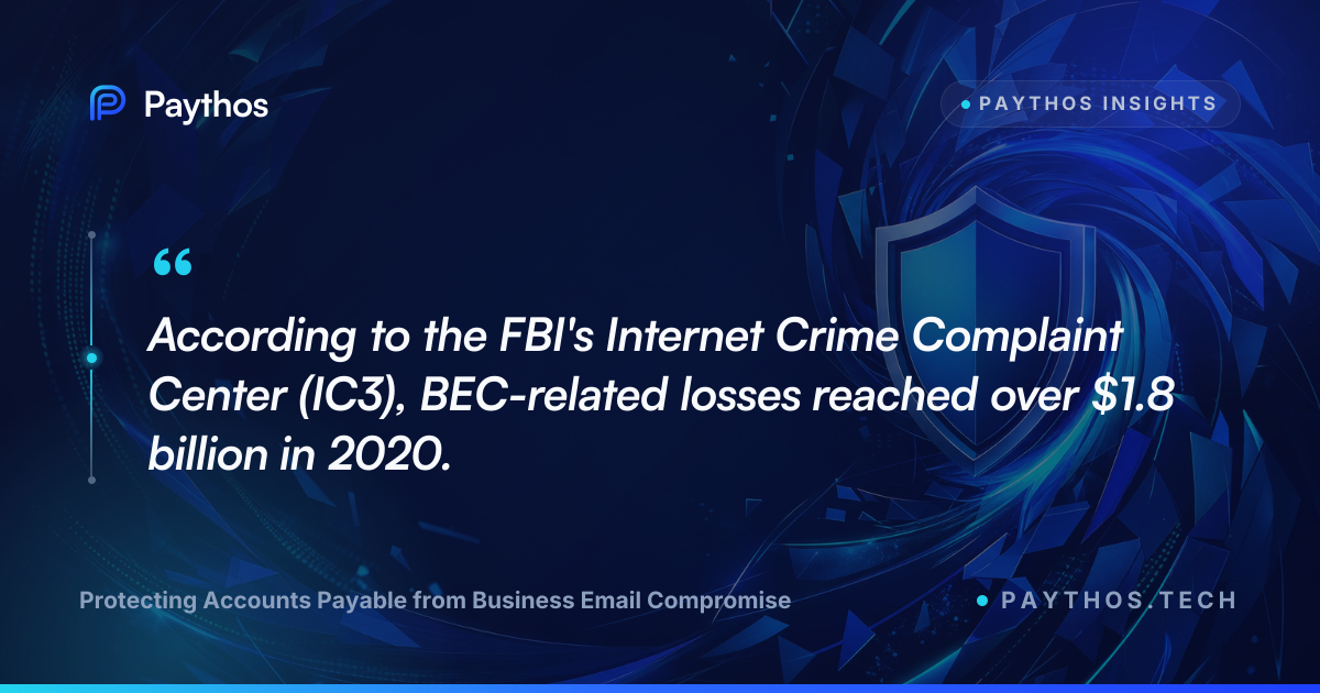 Protecting Accounts Payable from Business Email Compromise